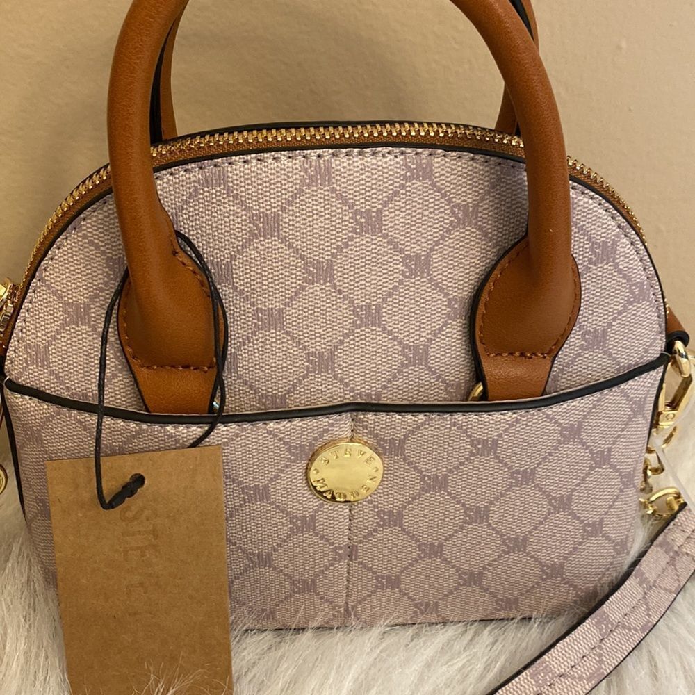 NWT Steve Madden (bbrody) Crossbody - Cognac - Picture 4 of 15